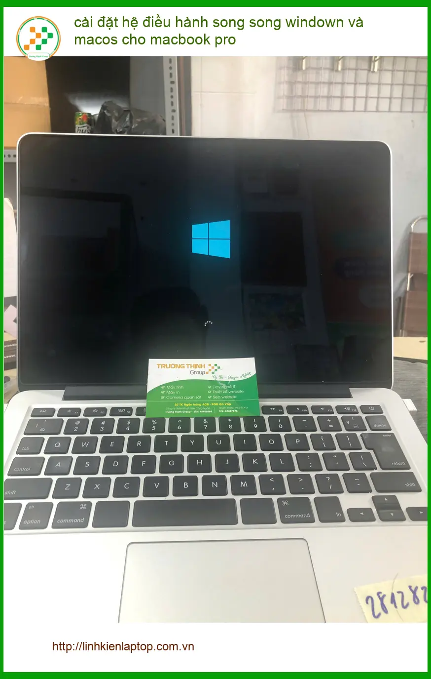Anh Khang nhà thiết kế cần cài đặt hệ điều hành song song macbook pro Quận Bình Thạnh ảnh thực tế 1