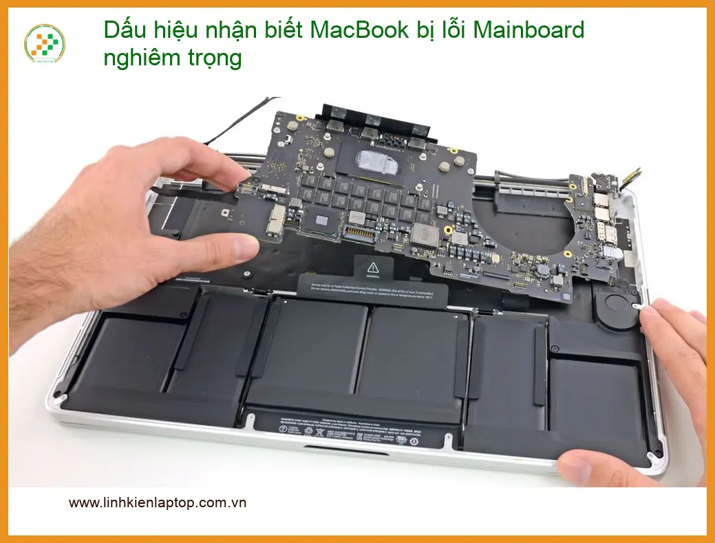 Macbook lỗi Mainboard: Dấu hiệu nhận biết & sửa chữa uy tín TPHCM