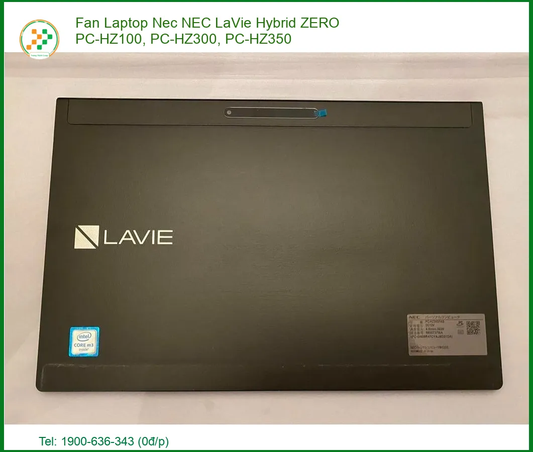 Quạt Tản Nhiệt Laptop NEC LaVie Hybrid ZERO PC-HZ100, PC-HZ300, PC-HZ350 - Thay Thế, Lắp Đặt Tận Nơi