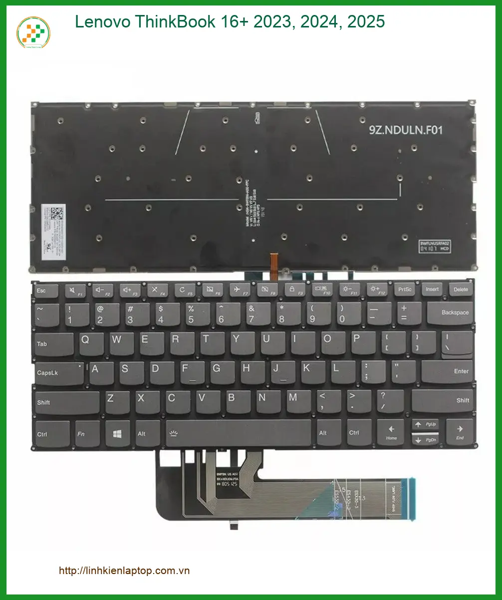 Bàn phím Laptop LENOVO Lenovo ThinkBook 16+ - Thay Nhanh Lấy Liền TPHCM