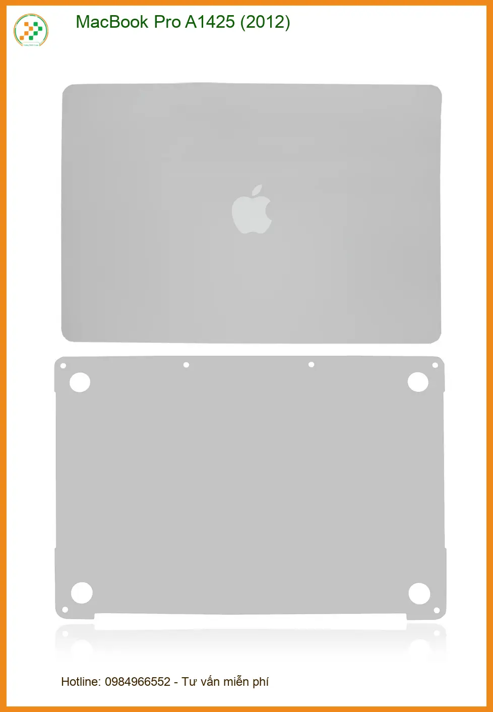 Vỏ Laptop APPLE MacBook Pro A1425 - Thay Lấy Liền Tại Trung Tâm TPHCM
