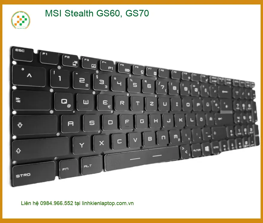 Bàn phím Laptop MSI GS60 GS70 – Thay Lấy Liền TPHCM, Giá Tốt