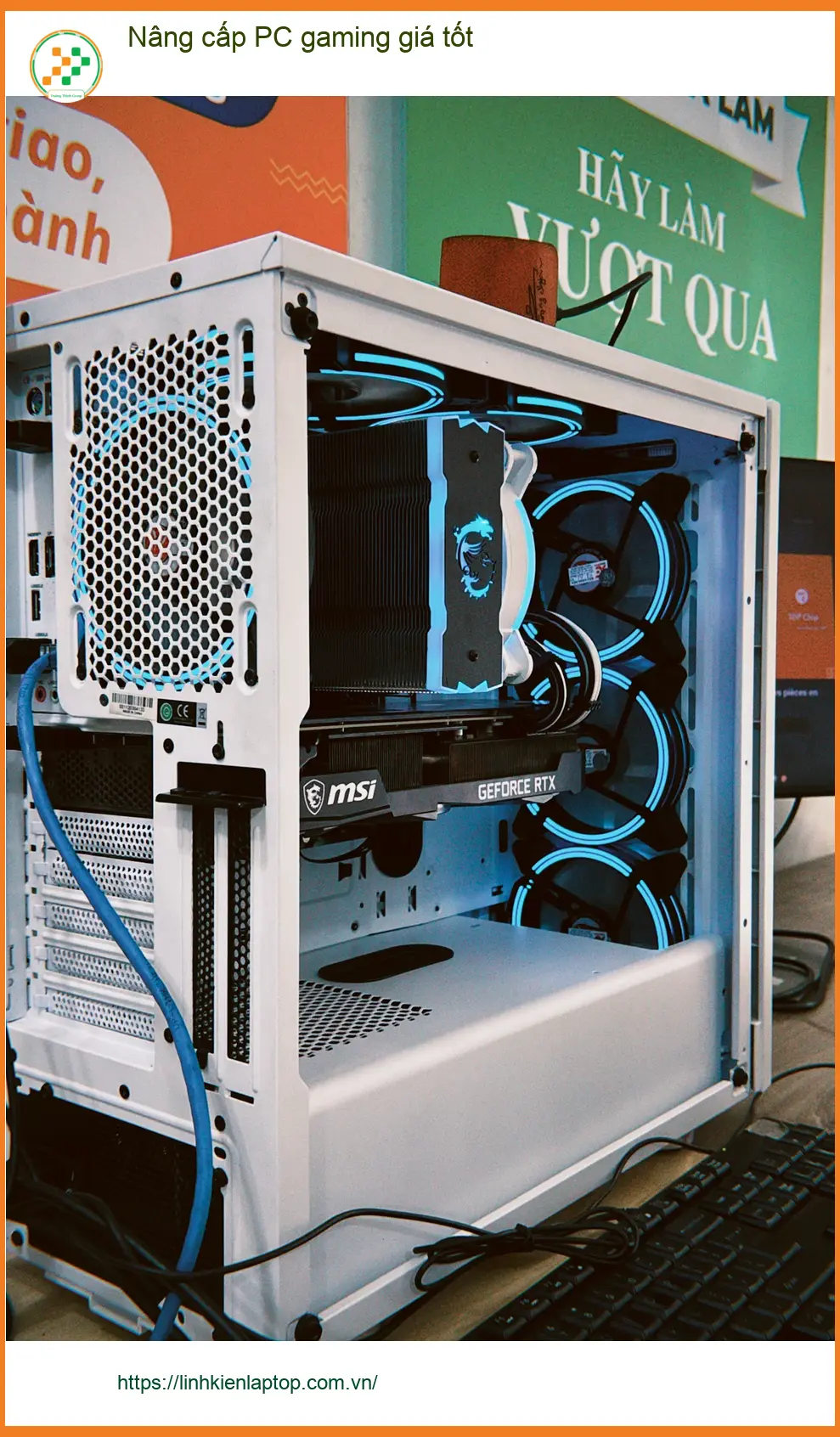 Anh Quốc chuyên gia thiết kế đồ họa nâng cấp PC gaming - Dịch vụ giá tốt Quận Tân Bình