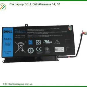 Pin Laptop DELL Dell Alienware 14, 18 - Dịch vụ thay pin laptop lấy ngay TPHCM