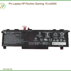 Pin Laptop HP Pavilion Gaming 15-cx0000 Chính Hãng | Thay Nhanh, Bảo Hành Uy Tín