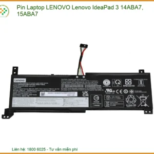 Pin Laptop LENOVO IdeaPad 3 14ABA7, 15ABA7 - Thay Mới Chính Hãng, Giao Lắp Tận Nơi
