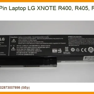 Pin Laptop LG XNOTE R400, R405, R410 Chính Hãng - Thay Lấy Liền, Giá Tốt Nhất TPHCM