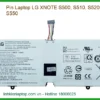 Pin Laptop LG XNOTE S500, S510, S520, S530, S550 - Địa chỉ thay lấy liền TPHCM