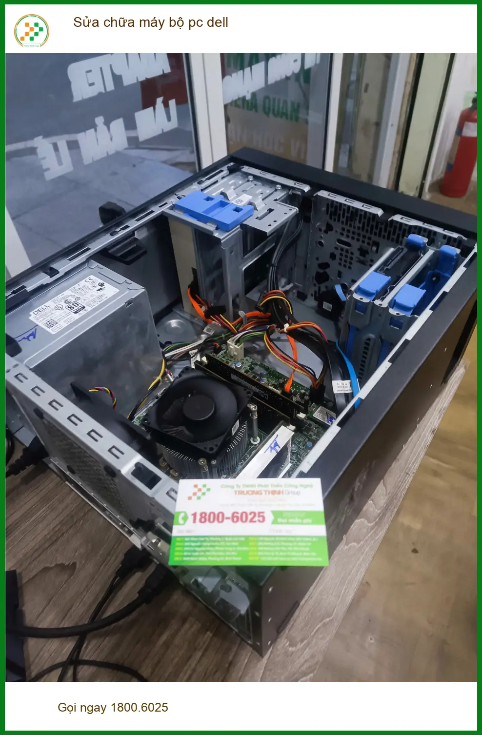 Cửa hàng sửa máy bộ pc dell Quận Tân Phú - Anh Bách IT lỗi win ảnh thực tế 2