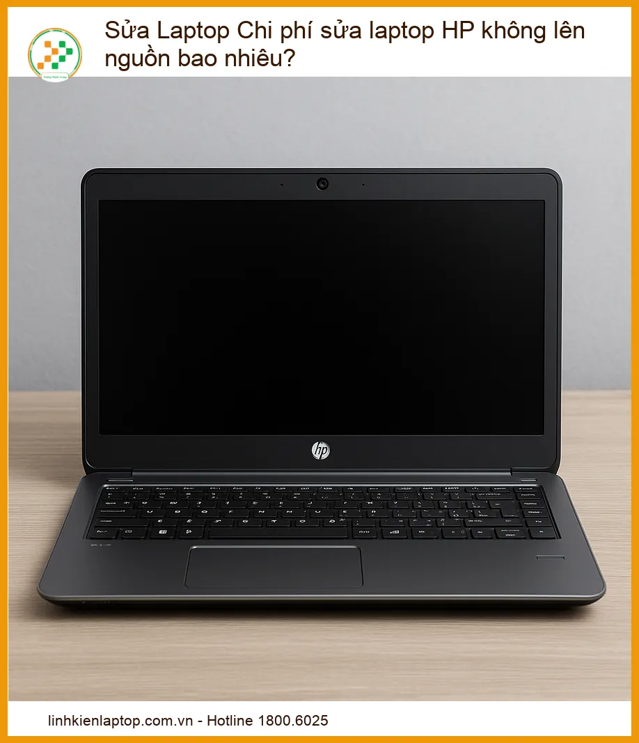 Laptop HP không lên nguồn - Chi phí sửa bao nhiêu? Địa chỉ sửa uy tín lấy ngay