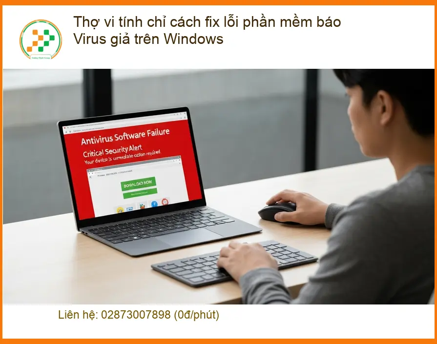 Fix lỗi phần mềm báo Virus giả trên Windows - Hỗ trợ kỹ thuật nhanh