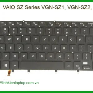 Bàn phím Laptop VAIO SZ Series VGN-SZ1, VGN-SZ2, VGN-SZ3 - Thay Lấy Liền Giá Rẻ TPHCM
