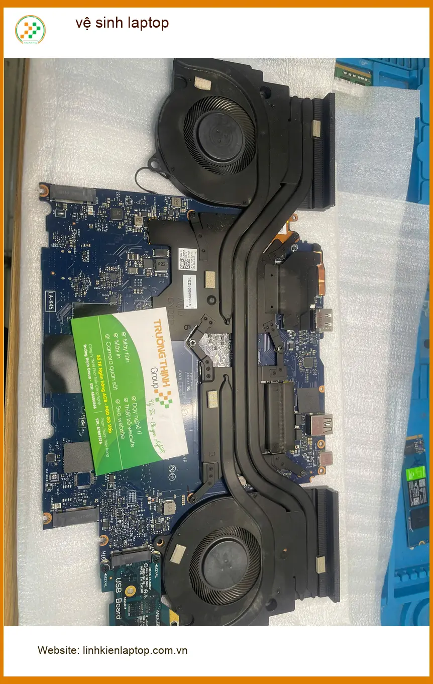 Anh Khải thiết kế đồ họa review dịch vụ vệ sinh laptop Quận Thủ Đức ảnh thực tế 1