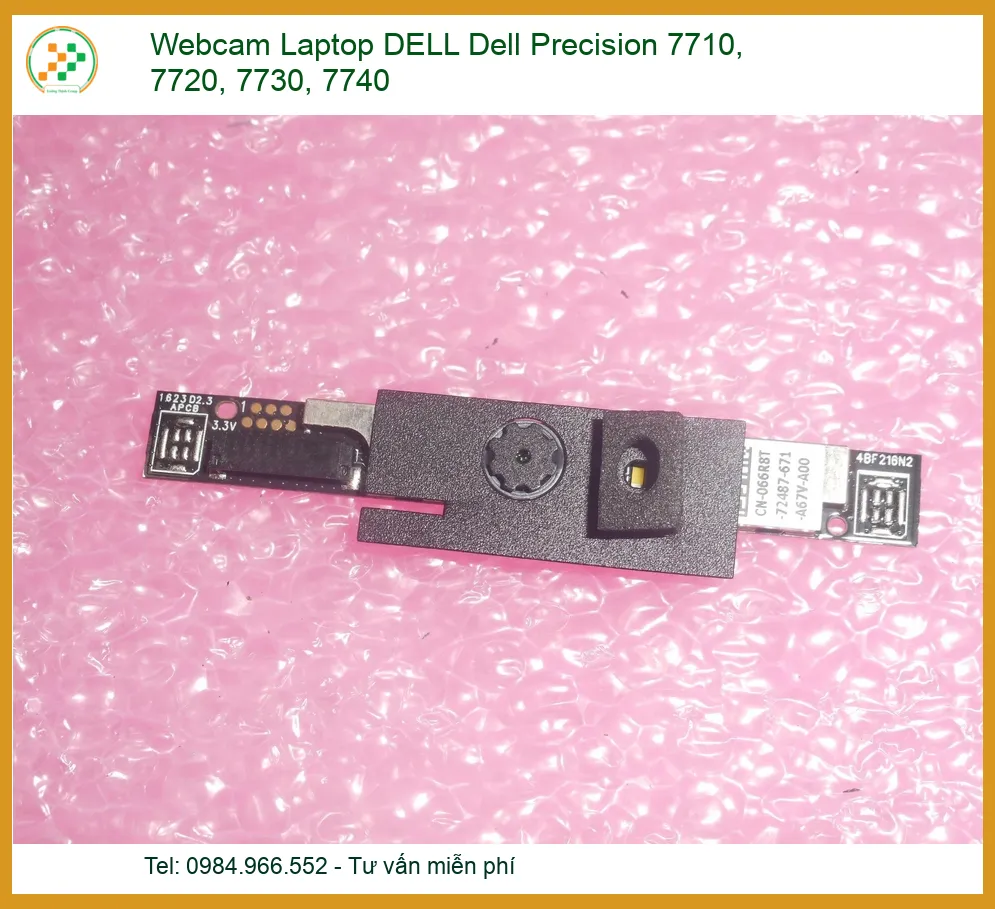 Webcam Laptop DELL Dell Precision 7710, 7720, 7730, 7740 - Thay Mới Chính Hãng, Lấy Liền, Bảo Hành Uy Tín