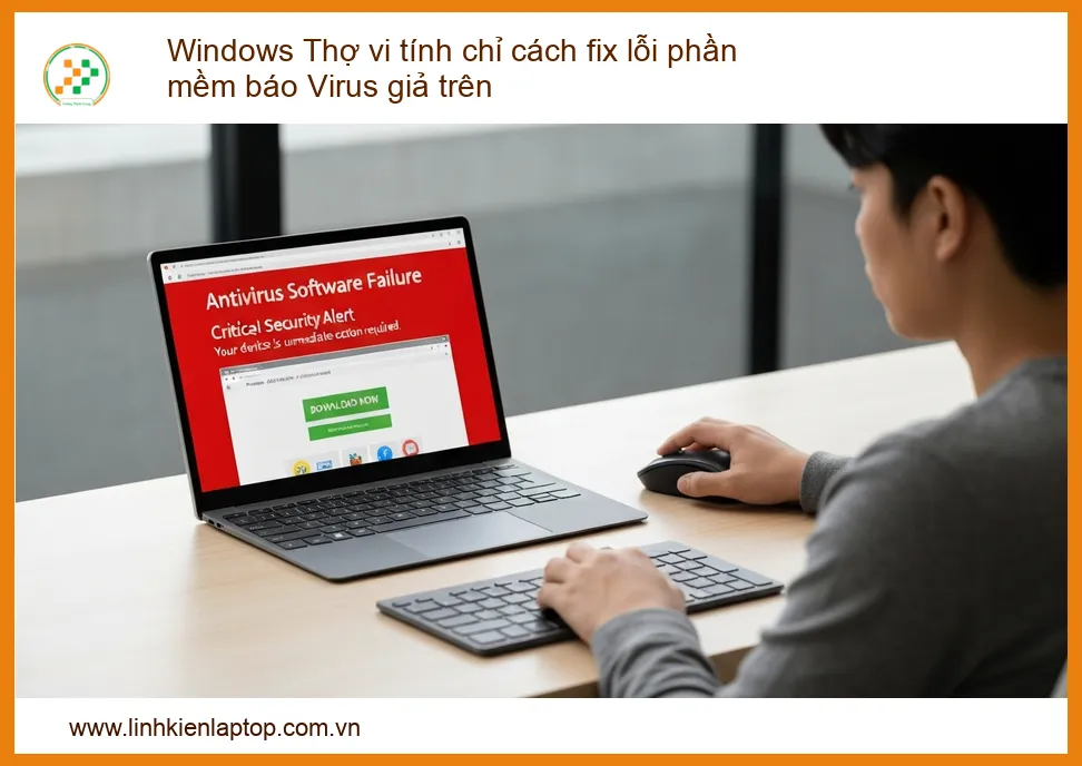 Thợ Vi Tính Chỉ Cách Fix Lỗi Phần Mềm Báo Virus Giả Trên Windows: Giải Pháp Toàn Diện Từ Chuyên Gia