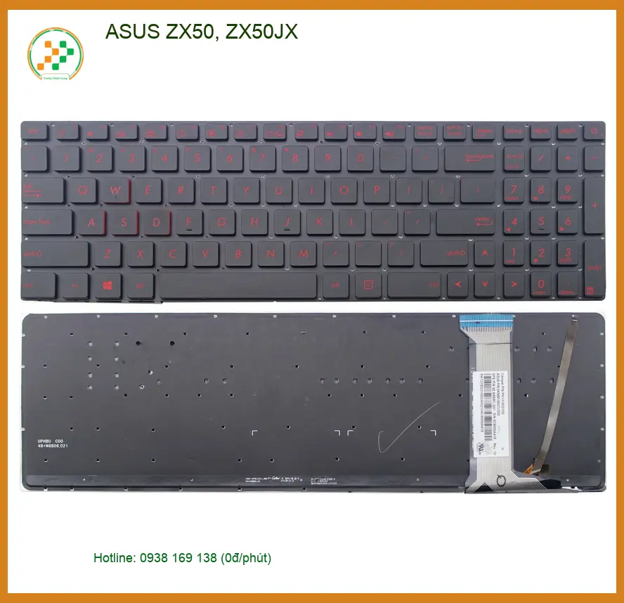 Bàn phím Laptop ASUS ZX50, ZX50JX