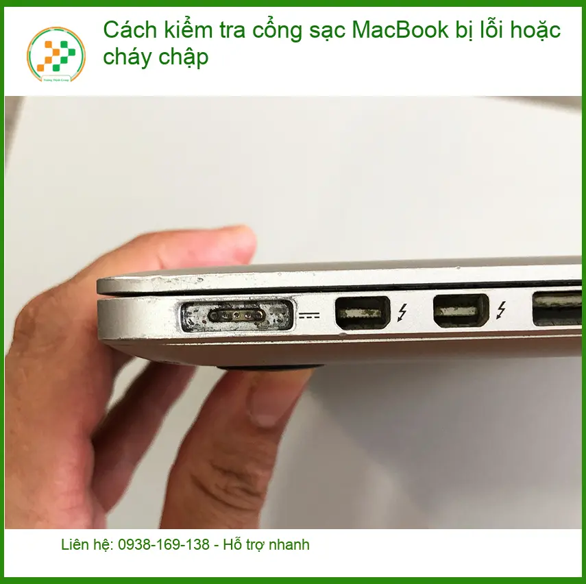 Macbook Cách kiểm tra cổng sạc bị lỗi - Hướng dẫn tự xử lý tại nhà