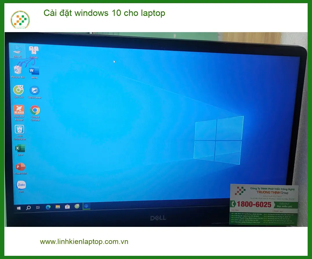 Anh Tân nhân viên thiết kế tìm chỗ cài windows 10 cho laptop ở Quận Bình Tân