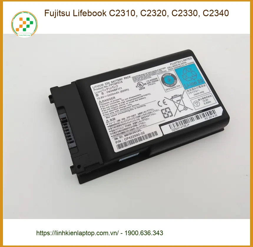 Pin Laptop Fujitsu Lifebook - Thay Pin Nhanh TPHCM Lấy Liền Giá Rẻ