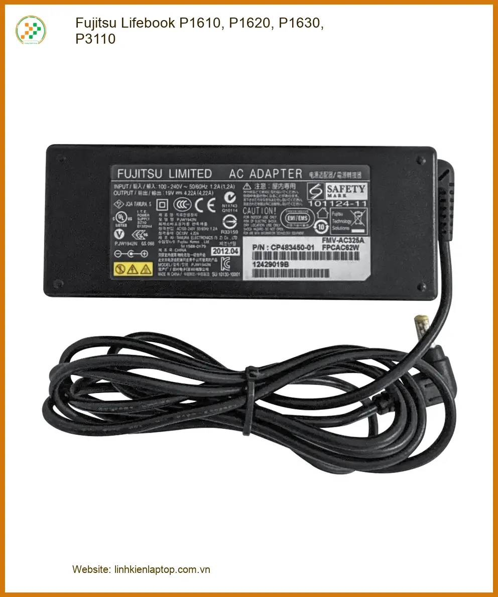 Sạc Laptop Fujitsu Lifebook P1610-P3110 - Thay Nhanh Lấy Liền Giá Rẻ TPHCM