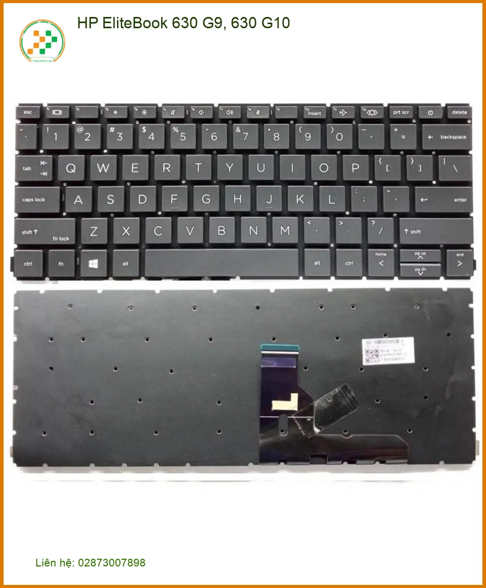 Bàn phím Laptop HP EliteBook 630 G9, G10 - Thay Lấy Liền TPHCM Gần Nhất