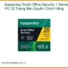 Antivirus Kaspersky Small Office Security 1 Server 20 PC 12 Tháng - Giá Rẻ TPHCM