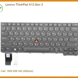 Bàn phím Laptop LENOVO ThinkPad X13 Gen 3 - Trung Tâm Thay Nhanh TPHCM