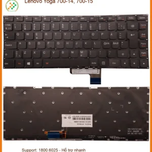 Bàn phím Laptop Lenovo Yoga 700-14 700-15 - Thay Lấy Liền | Giá Rẻ TPHCM