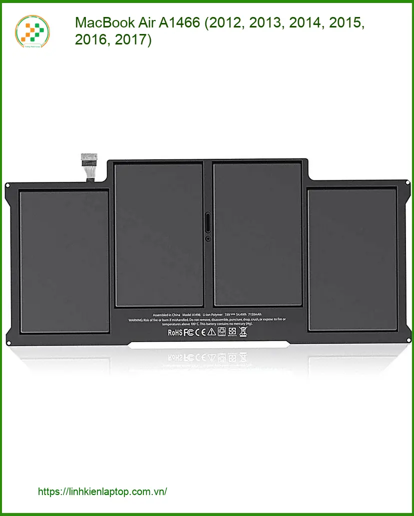 Pin Macbook Air A1466 - Thay Gia Re Nhanh Chon O TPHCM