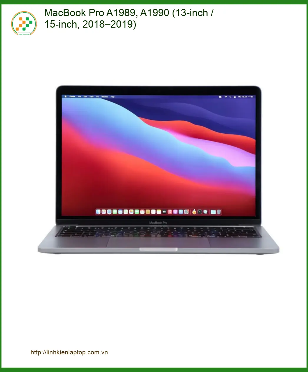 Vỏ Laptop Apple MacBook Pro A1989 A1990 - Thay Mới Nhanh Chóng Tại Trung Tâm