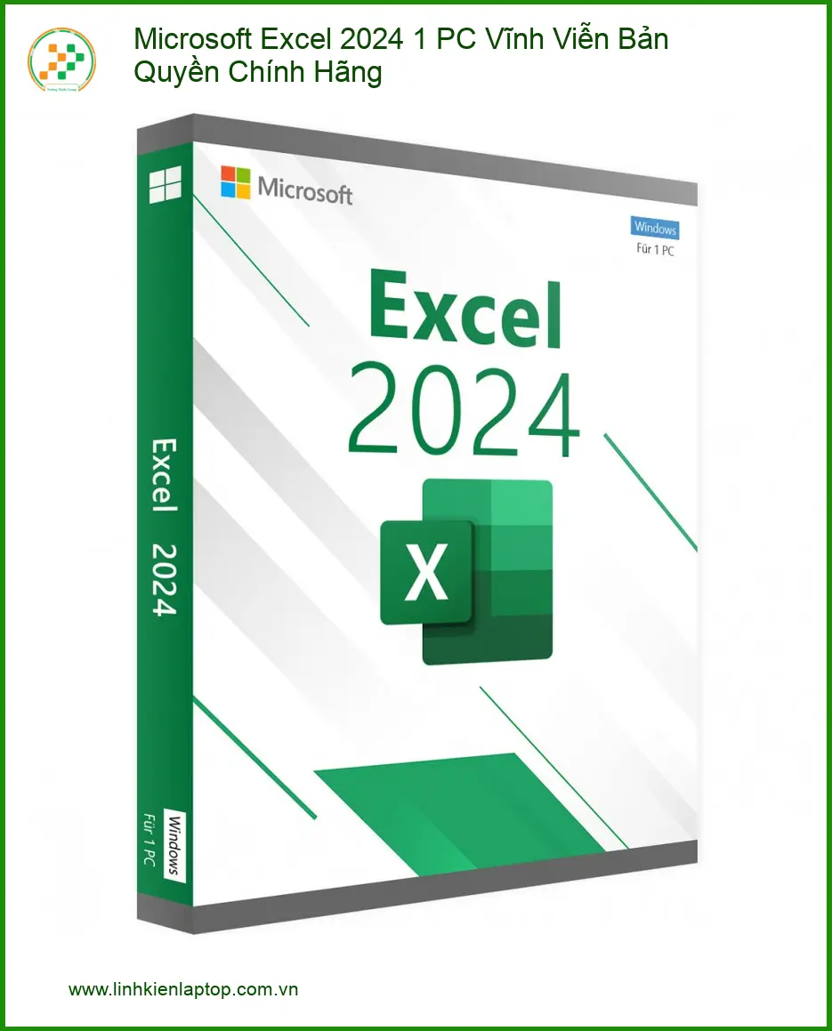Office Bản Quyền Microsoft Excel Vĩnh Viễn Chính Hãng - Cài Đặt Nhanh TPHCM
