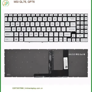 Bàn phím Laptop MSI GL76, GP76 | Thay Lấy Ngay TPHCM