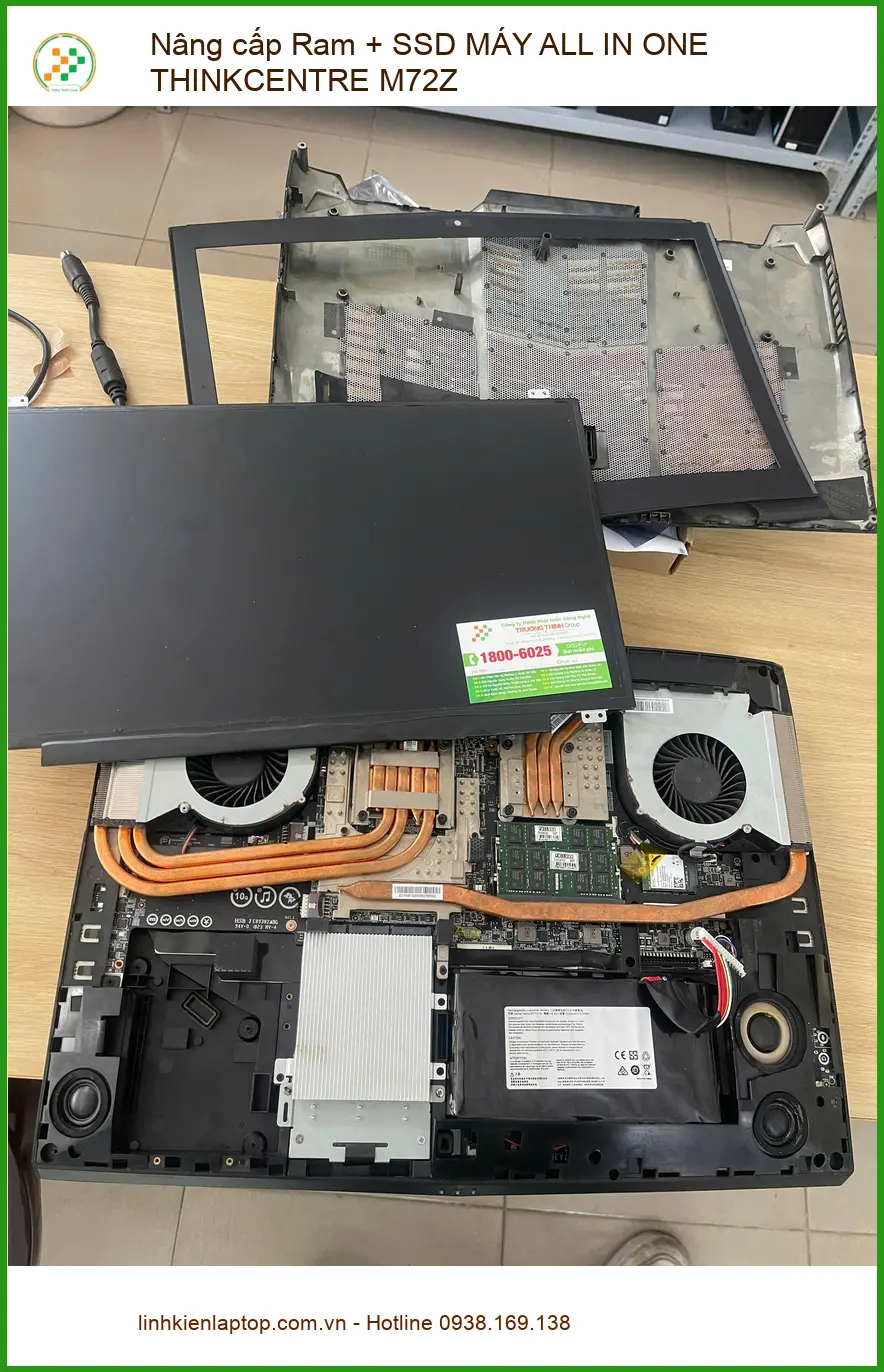 Chị Thảo kế toán review nâng cấp RAM SSD ThinkCentre M72Z Quận Phú Nhuận ảnh thực tế 2