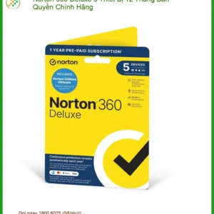 Norton 360 Deluxe Antivirus - Cài Đặt Nhanh Tận Nơi TPHCM