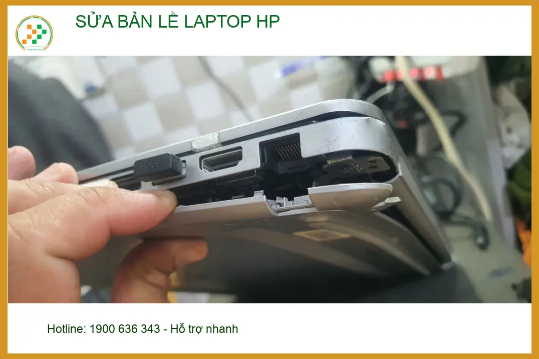 Tiệm sửa bản lề Laptop HP Quận Gò Vấp - Anh Phúc kiến trúc sư review ảnh thực tế 1