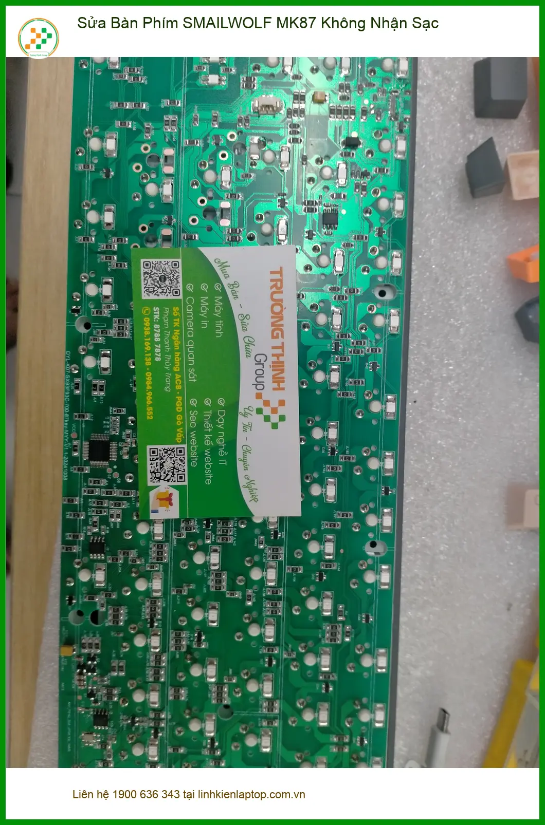 Cửa hàng Sửa Bàn Phím SMAILWOLF MK87 Quận 12 Lấy Ngay - Anh Nam review ảnh thực tế 1