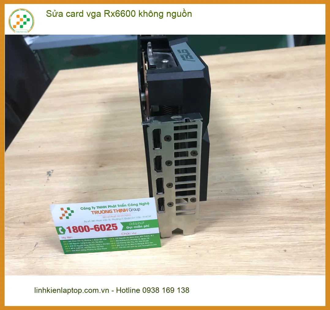 Trung tâm Sửa card vga Rx6600 không nguồn Quận Bình Tân - Em Bình cần gấp ảnh thực tế 2