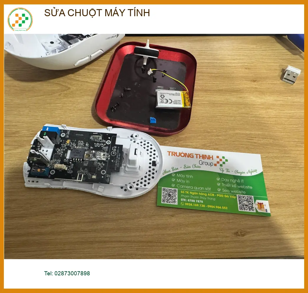 Cô Mai giáo viên khó xử - Dịch vụ Sửa Chuột Máy Tính Quận Tân Bình lấy liền ảnh thực tế 1
