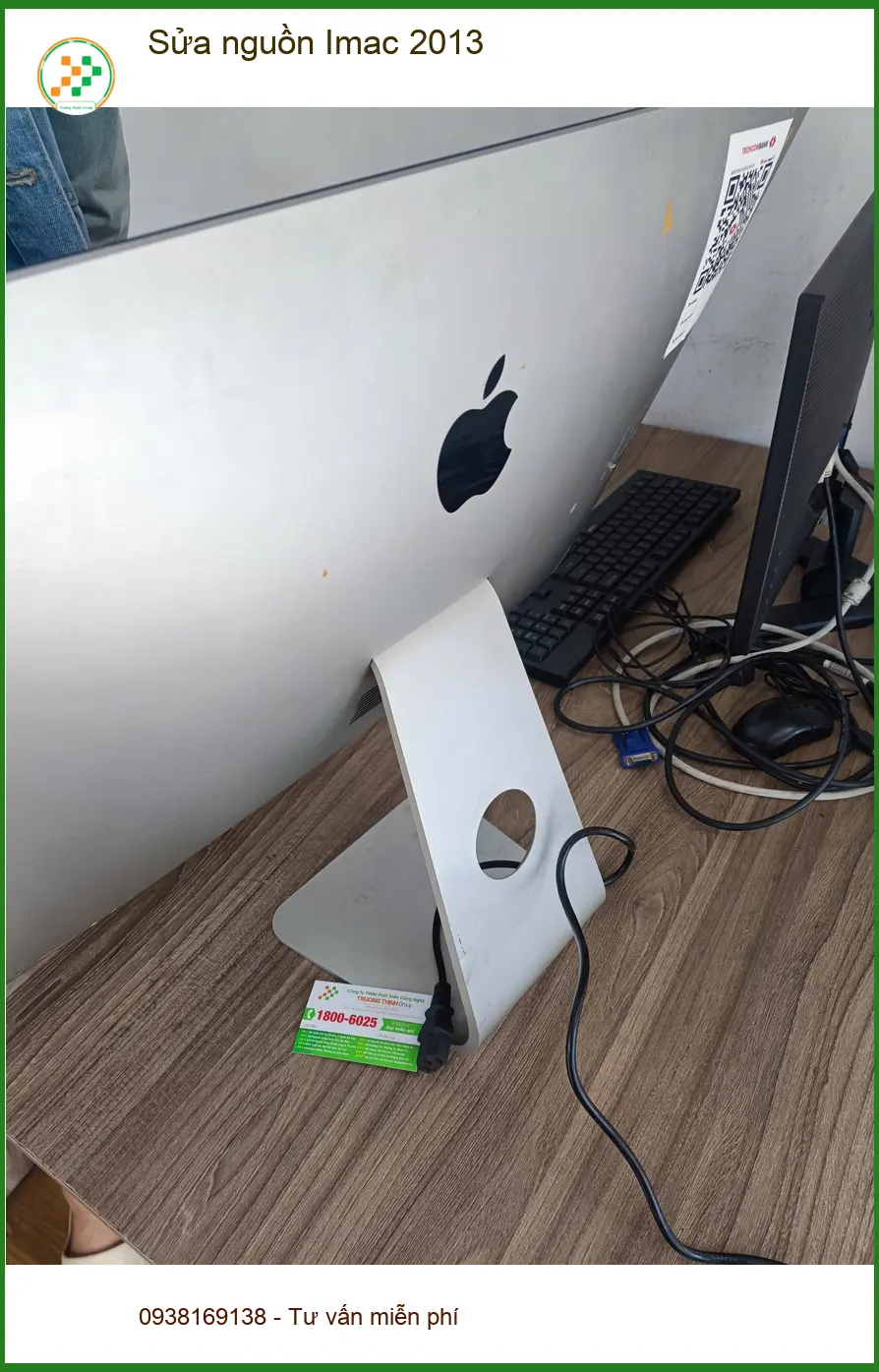 Trung tâm sửa nguồn Imac 2013 Quận Tân Phú uy tín - Chú Tâm chủ studio review ảnh thực tế 1