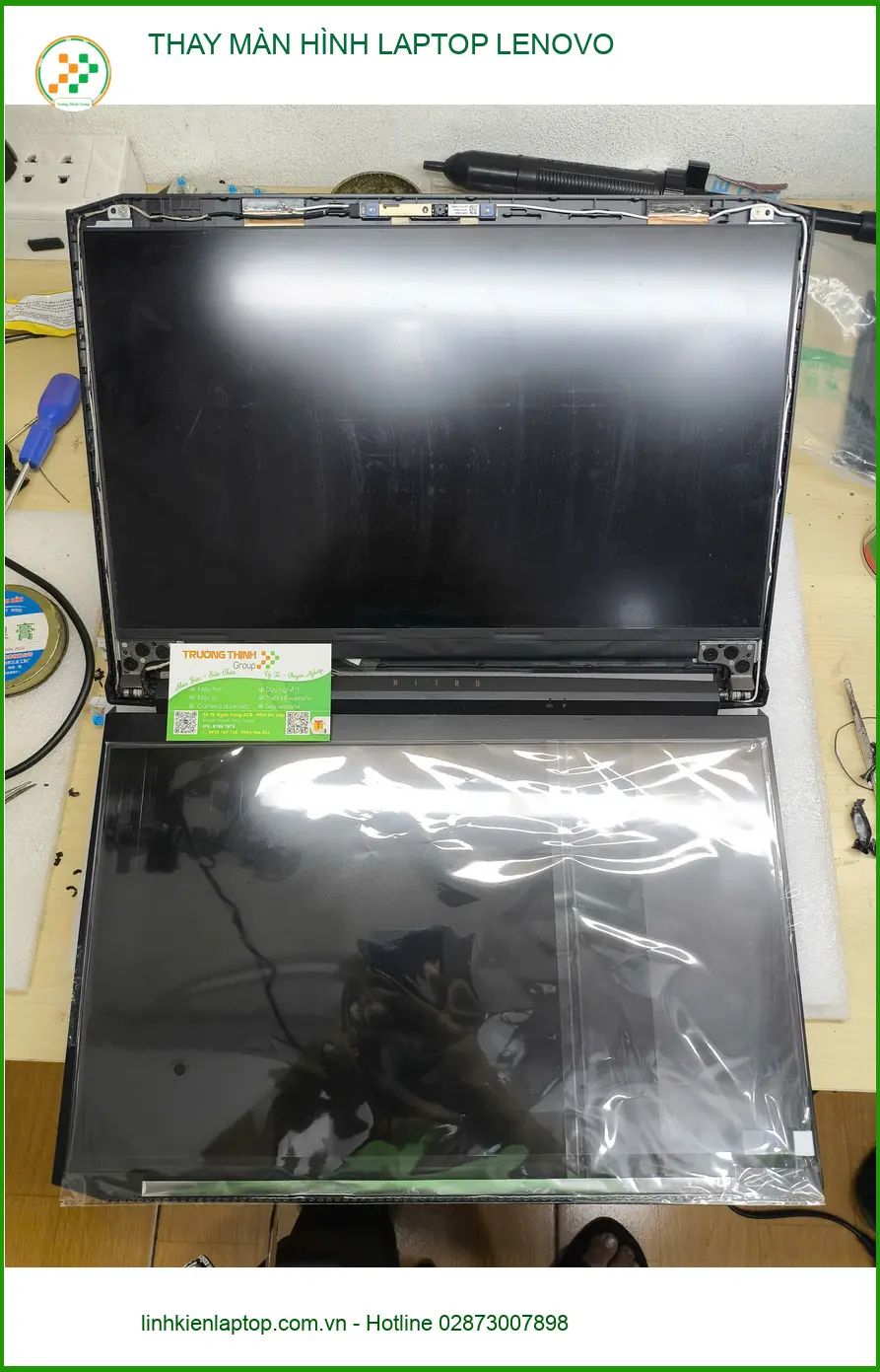 Chị Ngọc kế toán review Tiệm Thay màn hình laptop Lenovo Quận Gò Vấp ảnh thực tế 1