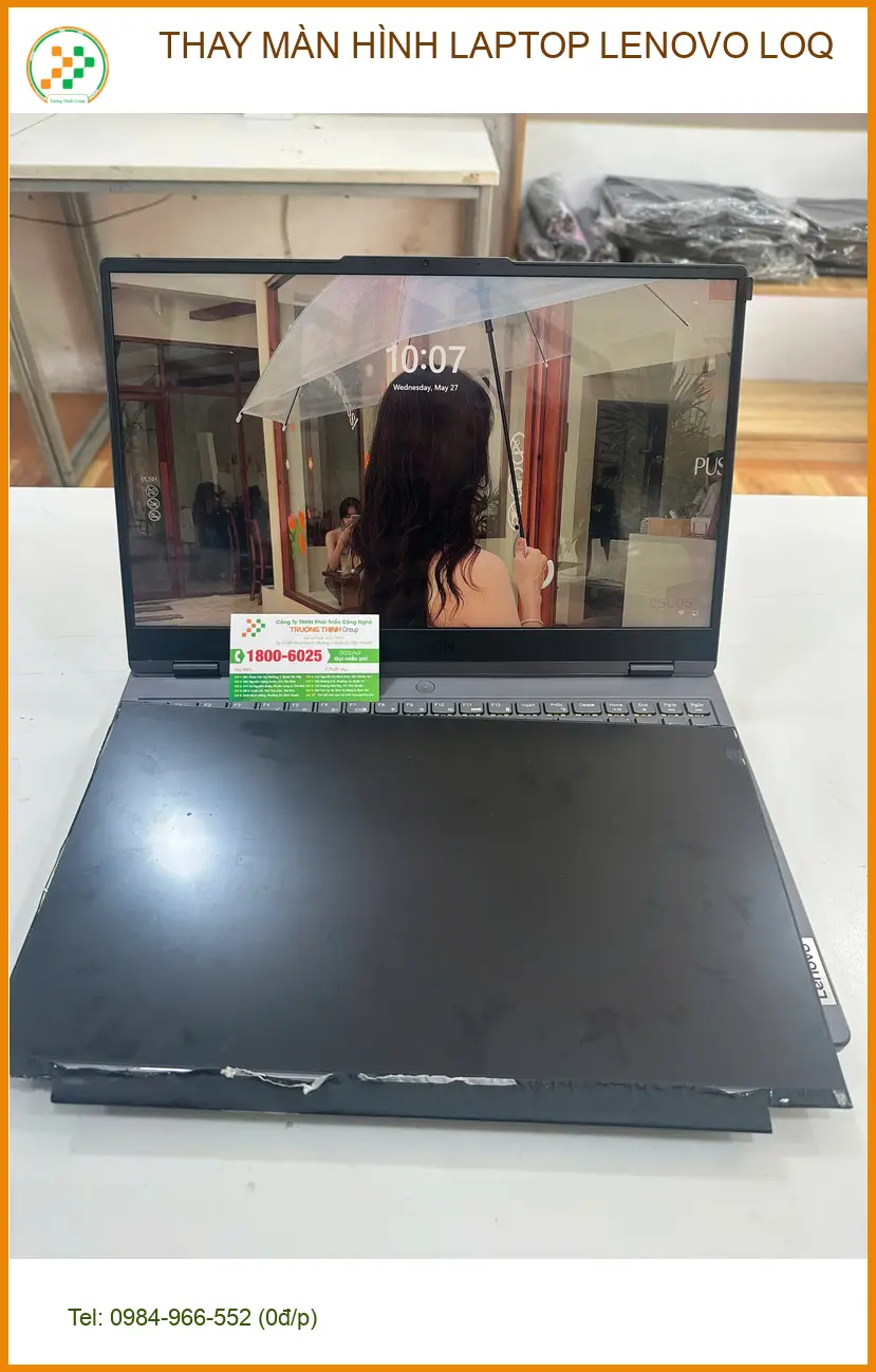 Cô Trang tìm địa điểm thay màn hình Lenovo LOQ - Laptop Quận Gò Vấp ảnh thực tế 2