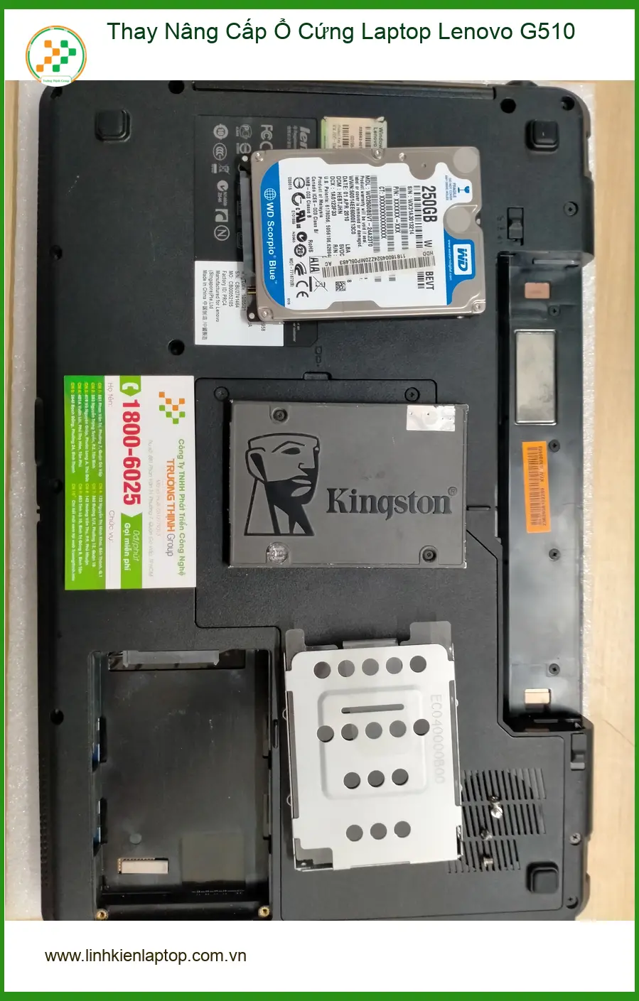 Anh Thành review Trung tâm Thay Ổ Cứng Laptop Lenovo G510 Quận 12 ảnh thực tế 1