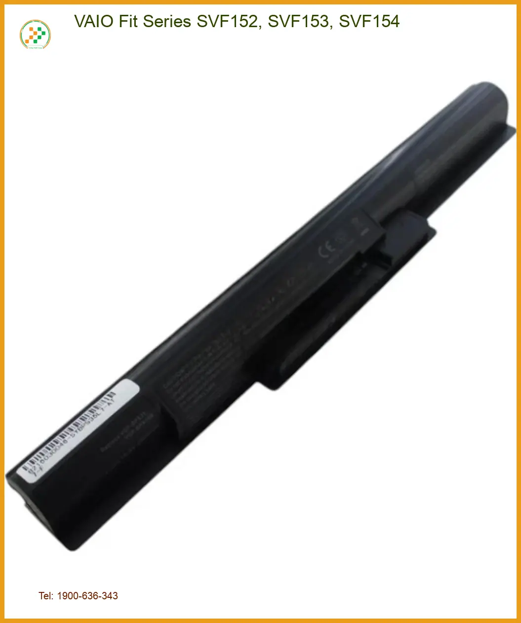 Pin Laptop VAIO SVF152 - Sửa Chữa Nhanh Trung Tâm HCM
