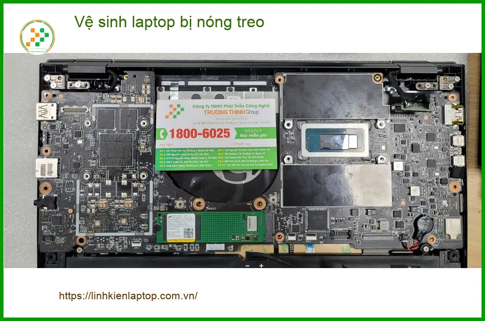 Anh Nhật lập trình viên lo laptop nóng treo: Dịch vụ vệ sinh lấy ngay Quận Bình Tân ảnh thực tế 1