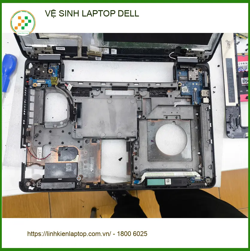 Anh Khang kế toán vệ sinh laptop Dell Quận Gò Vấp - Chỗ uy tín, lấy liền?