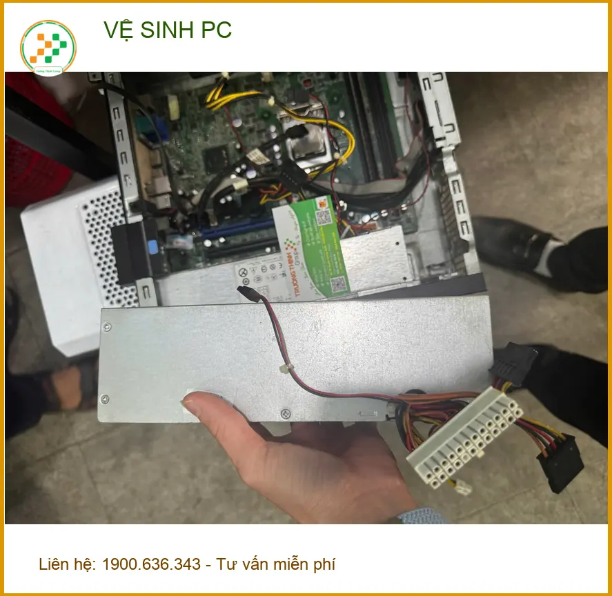 Anh Quân kỹ sư IT review vệ sinh PC Quận 10 giá tốt, máy chạy êm ảnh thực tế 2