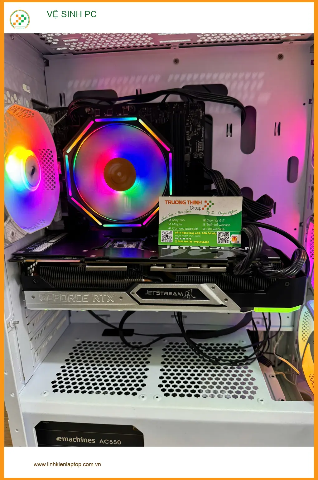 Chú Kiên kỹ sư review Dịch vụ Vệ sinh PC Quận 9 uy tín, giá rẻ ảnh thực tế 1
