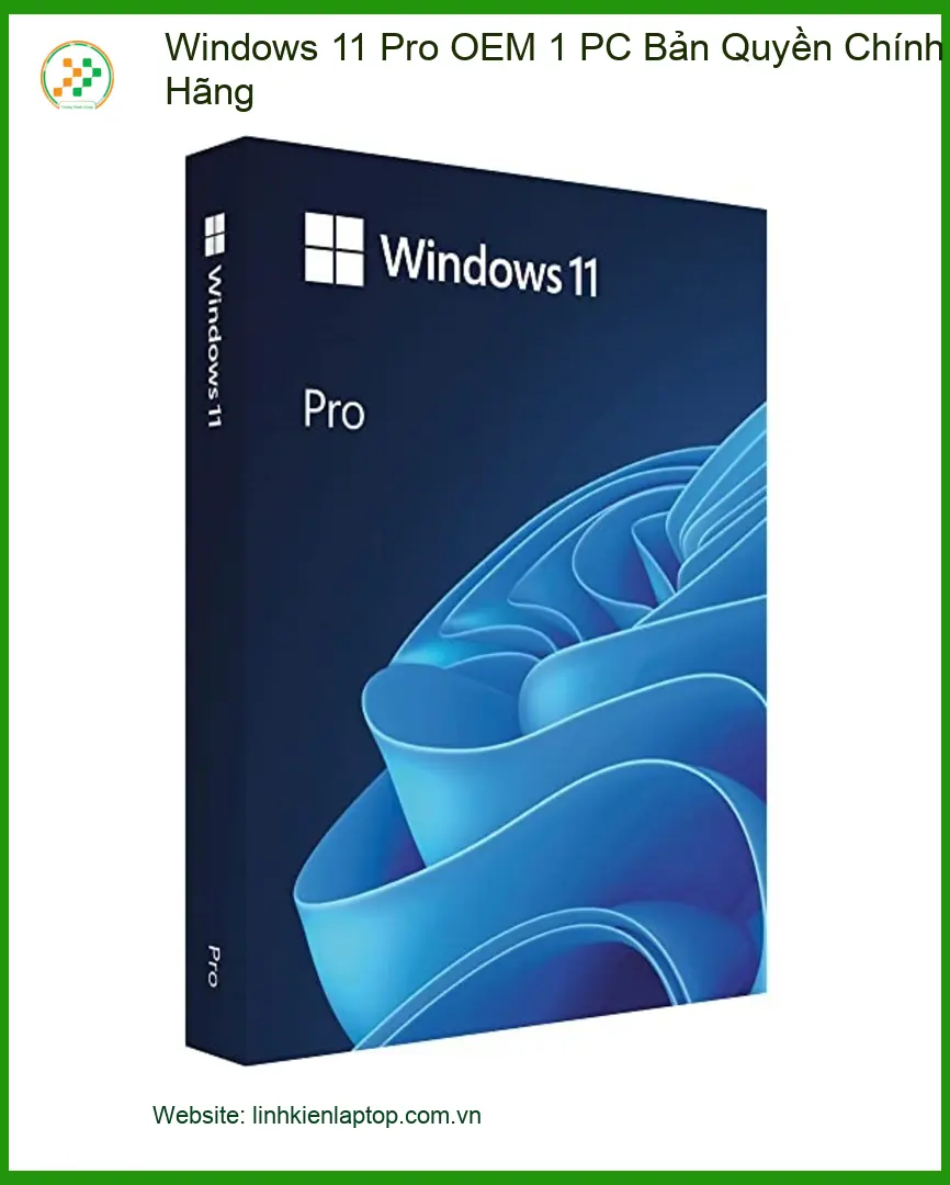 Windows Bản Quyền 11 Pro OEM 1 PC - Cài Đặt Nhanh | Giá Rẻ TPHCM