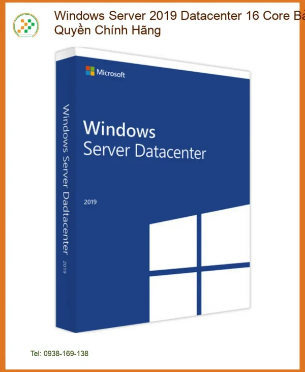 Windows Server 2019 Datacenter 16 Core - Cài Đặt Nhanh Tận Nơi TPHCM ...