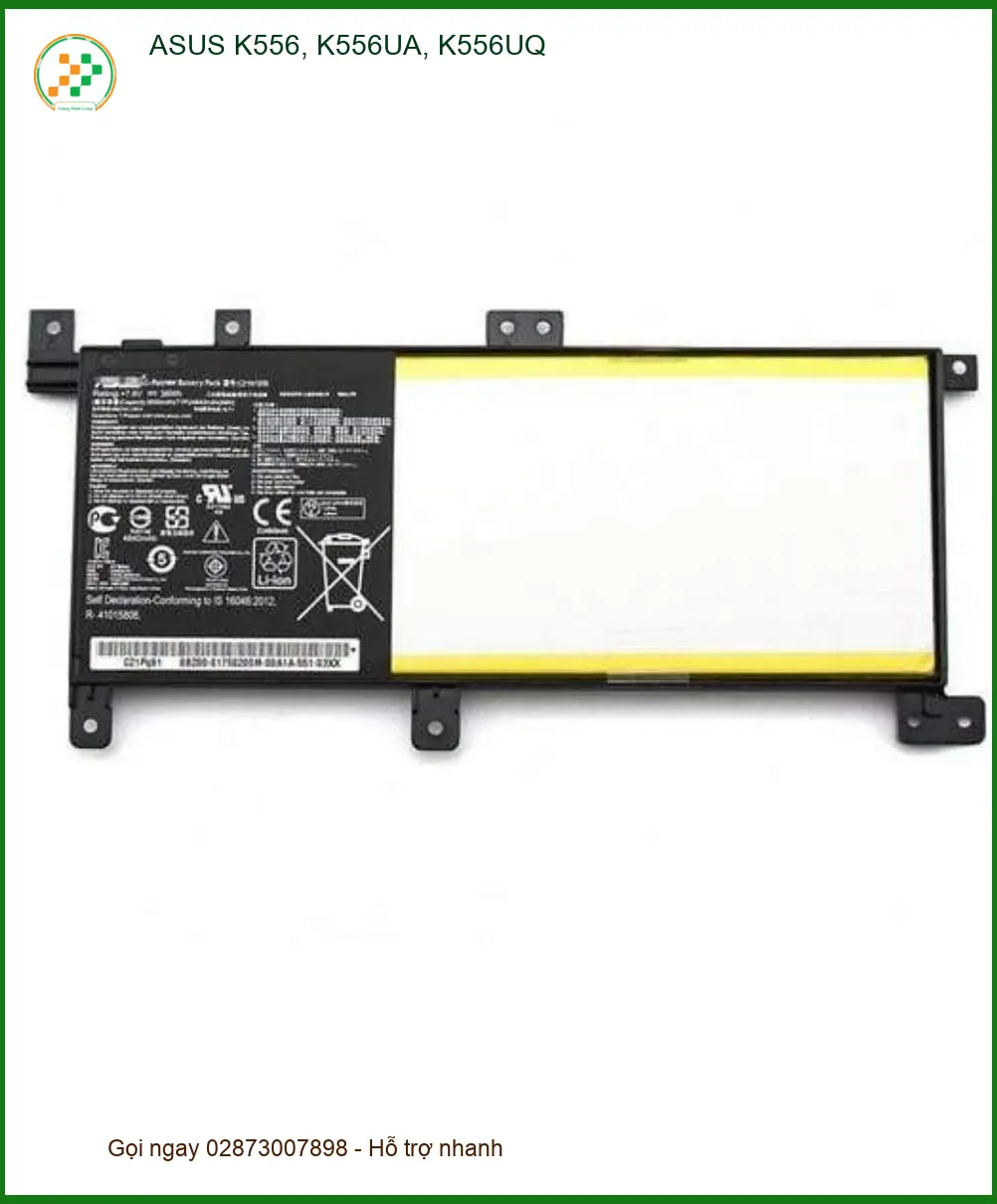 Pin Laptop ASUS K556 K556UA K556UQ - Thay Lắp Nhanh Tại TPHCM